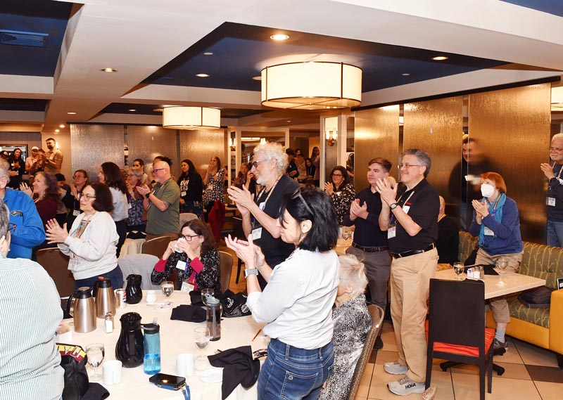 Will Shortz Gets A Warm Cru Welcome